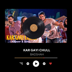 Kar Gayi Chull - Kapoor Sons Sidharth Malhotra Alia Bhatt Badshah Amaal Mallik Fazilpuria
