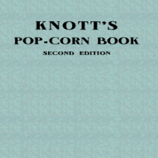 Knott's pop-corn book Knott's pop-corn book